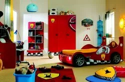 Детская мебель: комнаты для мальчиков Спайдер 5 предметов