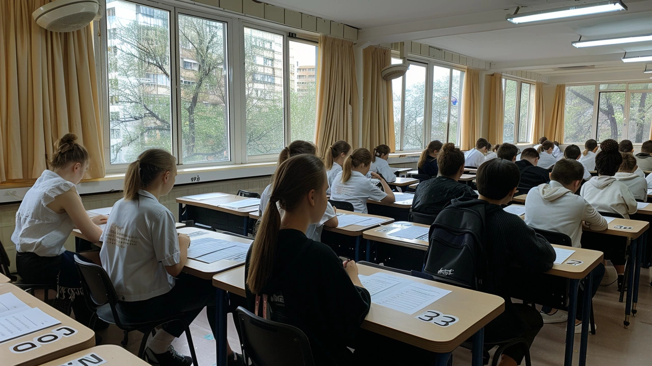 Более 7 000 девятиклассников в Хакасии сдают обязательный экзамен по русскому языку